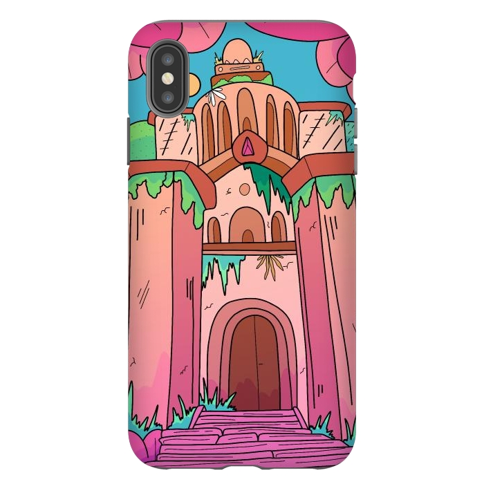 iPhone Xs Max StrongFit The lost temple by Steve Wade (Swade)