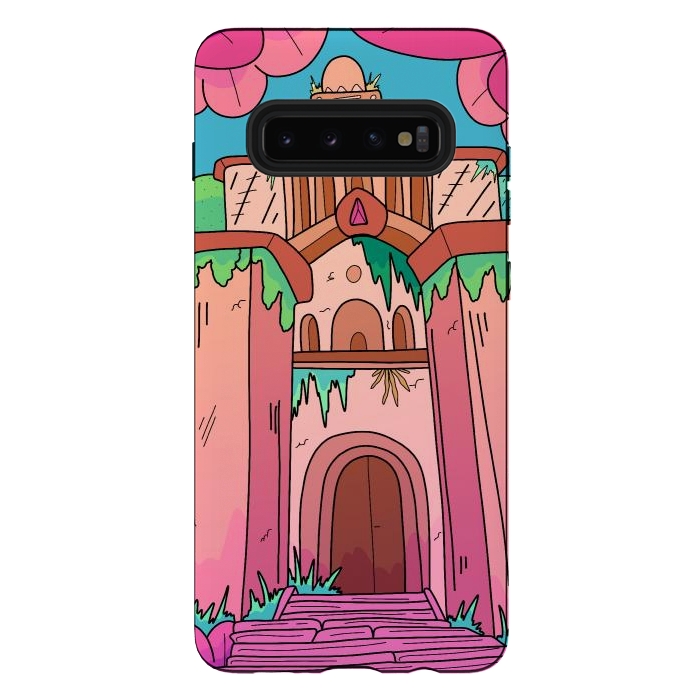Galaxy S10 plus StrongFit The lost temple by Steve Wade (Swade)