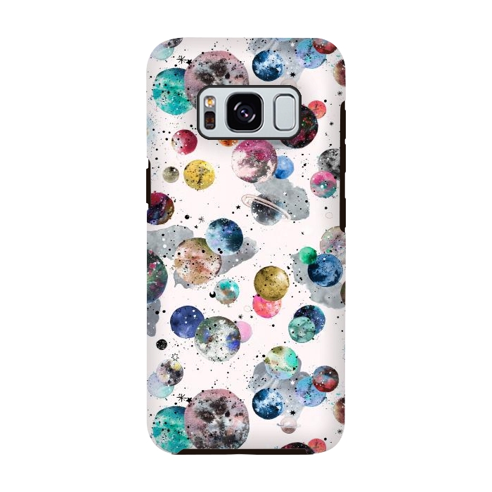Galaxy S8 StrongFit Space Planets by Ninola Design