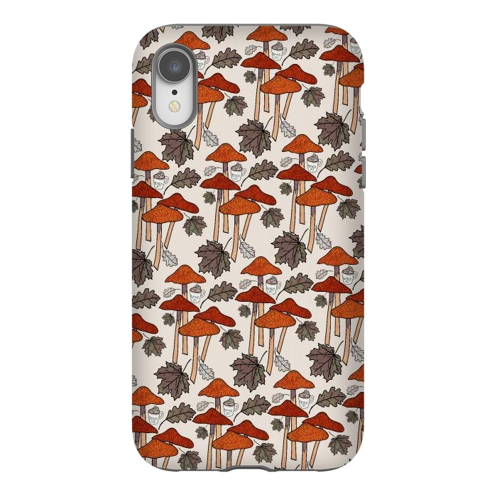 iPhone Xr StrongFit Autumn Mushrooms  by Steve Wade (Swade)