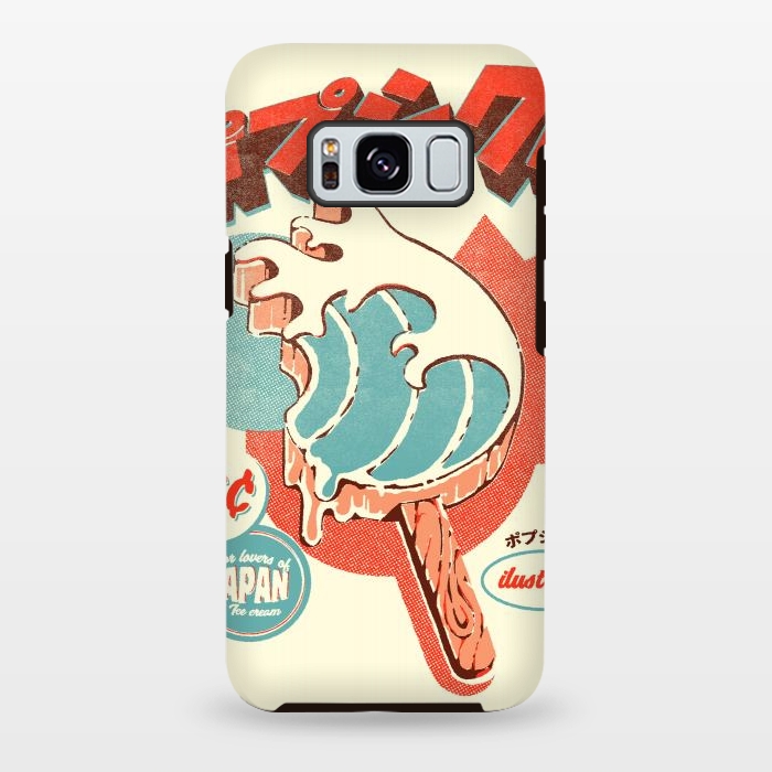 Galaxy S8 plus StrongFit Great Wave Ice Pop by Ilustrata