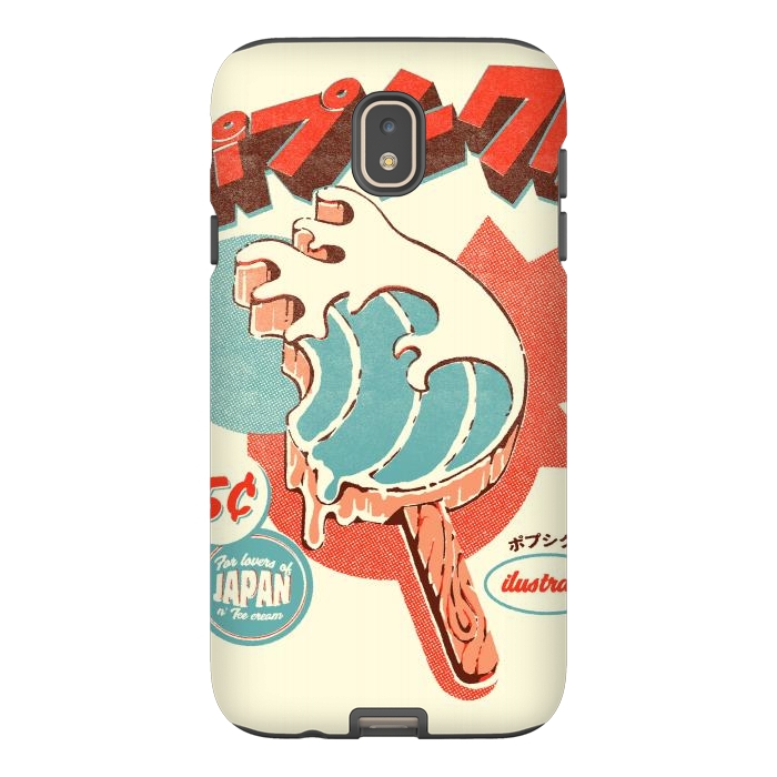 Galaxy J7 StrongFit Great Wave Ice Pop by Ilustrata