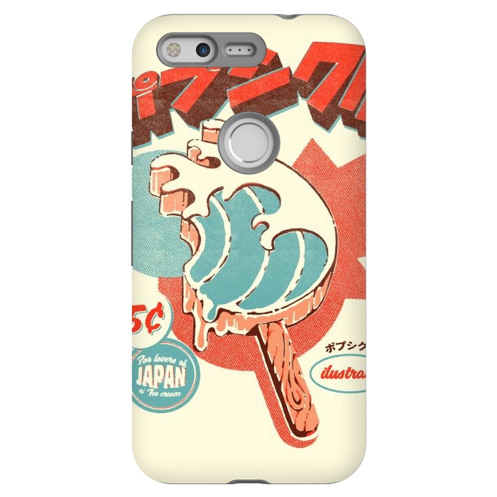 Pixel StrongFit Great Wave Ice Pop by Ilustrata