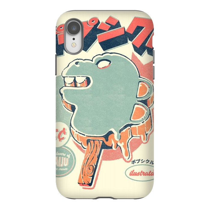 iPhone Xr StrongFit Kaiju Ice pop by Ilustrata