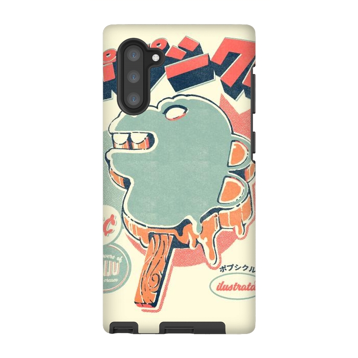 Galaxy Note 10 StrongFit Kaiju Ice pop by Ilustrata