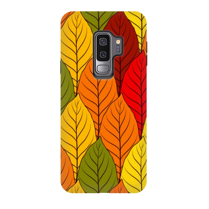 Galaxy S9 plus StrongFit leaves pattern 7 by MALLIKA