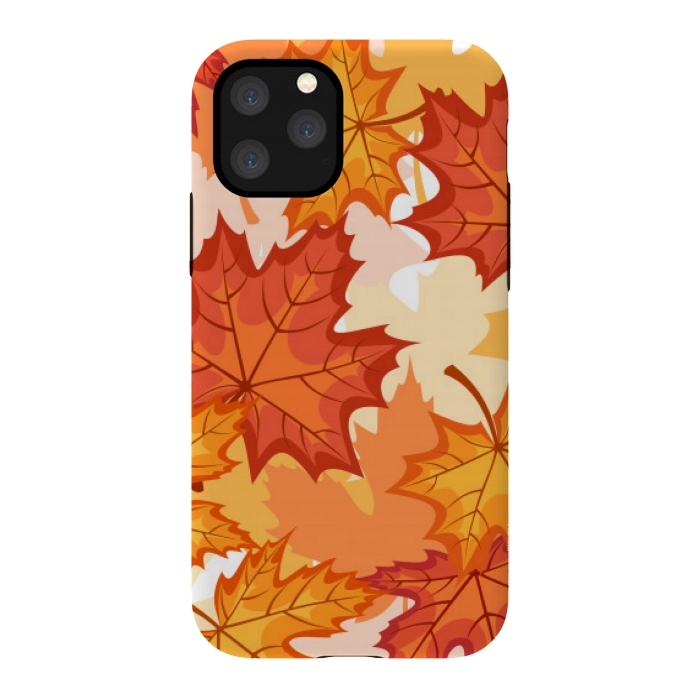 iPhone 11 Pro StrongFit BECAUSE AUTUMN IS LOVE by MALLIKA