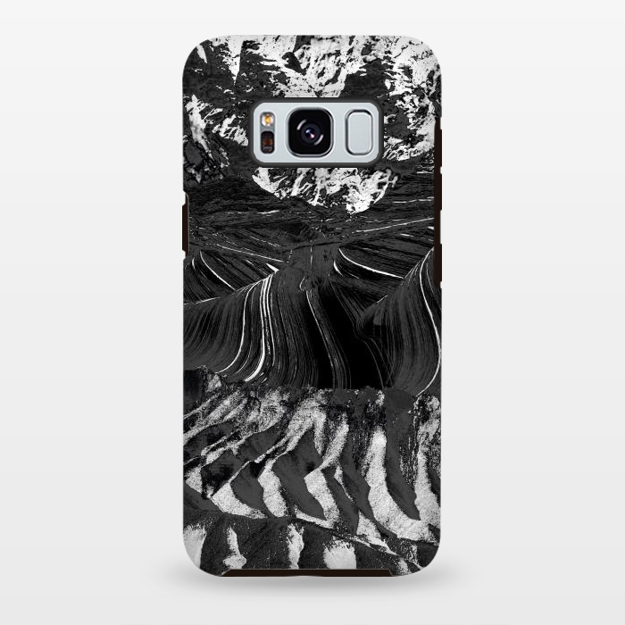 Galaxy S8 plus StrongFit Dark sandstone mountain landscape by Oana 