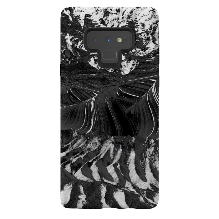 Galaxy Note 9 StrongFit Dark sandstone mountain landscape by Oana 