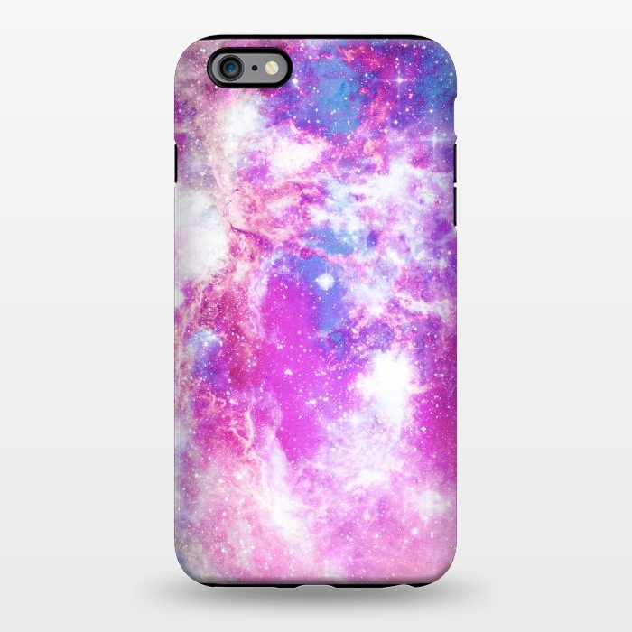 iPhone 6/6s plus StrongFit Pink blue starry galaxy by Oana 