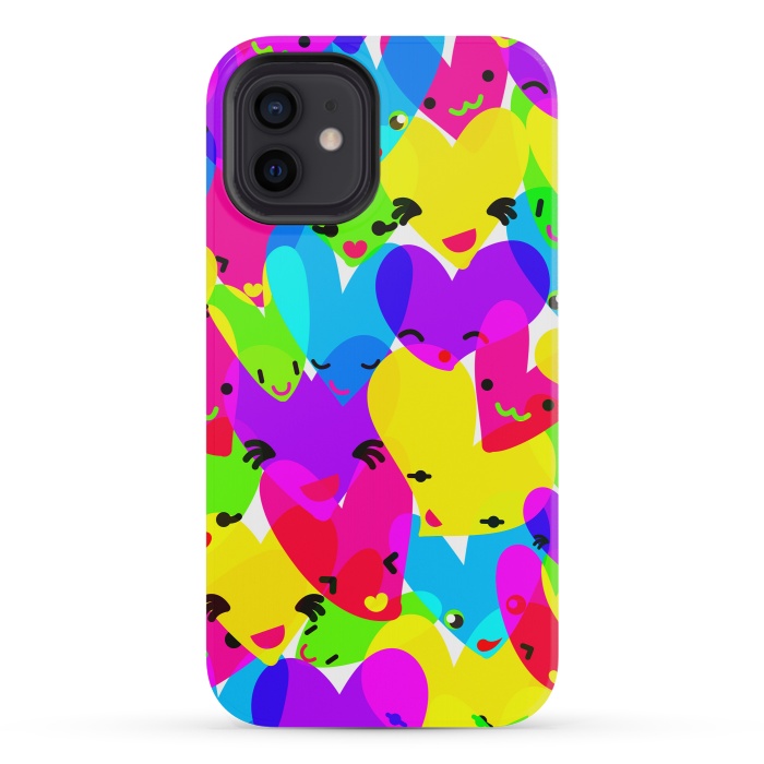 iPhone 12 mini StrongFit Sweet Hearts by MaJoBV