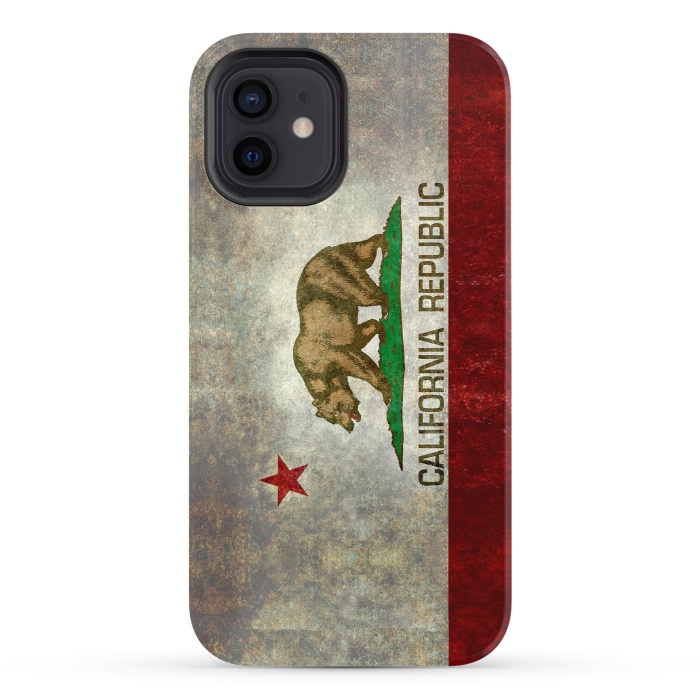 iPhone 12 StrongFit California Republic State by Bruce Stanfield