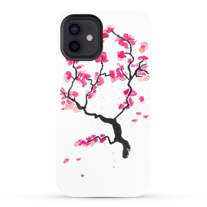 iPhone 12 StrongFit Cherry Blossoms by Amaya Brydon