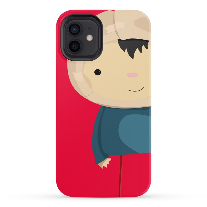 iPhone 12 StrongFit Little Boy by Alejandro Orjuela
