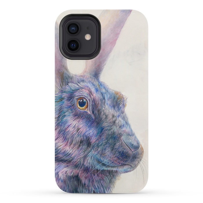 iPhone 12 mini StrongFit Black Rabbit by Brandon Keehner