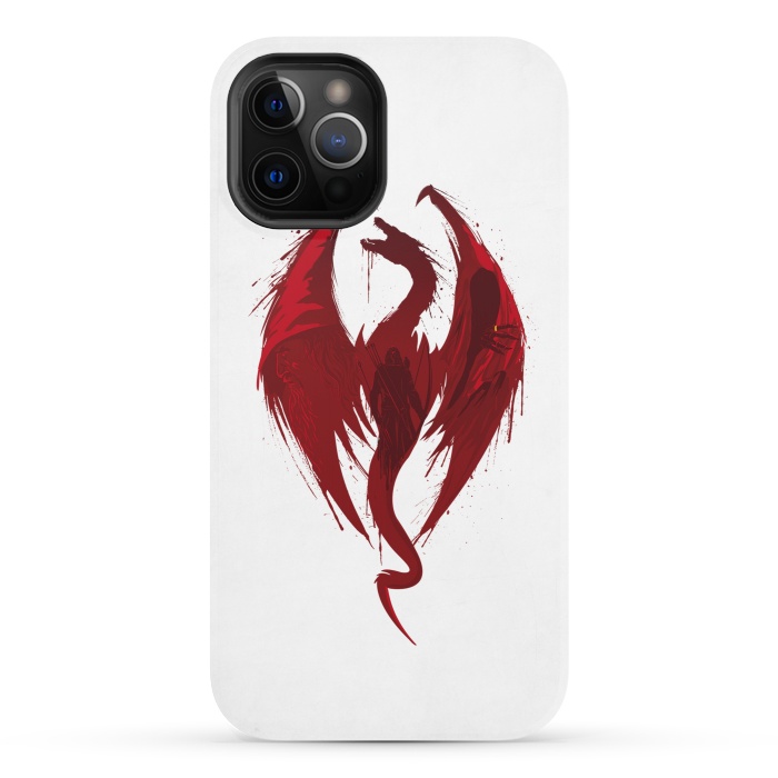 iPhone 12 Pro StrongFit Dragon's Bane by Samiel Art