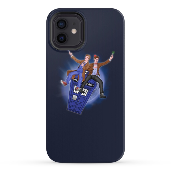 iPhone 12 StrongFit THE DOCTOR'S TIMEY-WIMEY ADVENTURE by SKULLPY