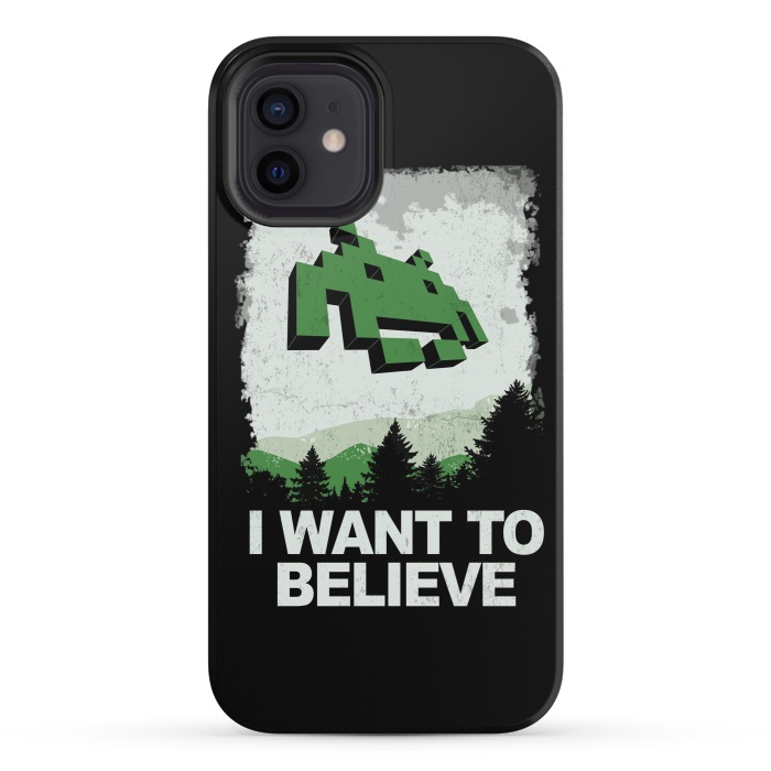 iPhone 12 mini StrongFit I WANT TO BELIEVE by SKULLPY
