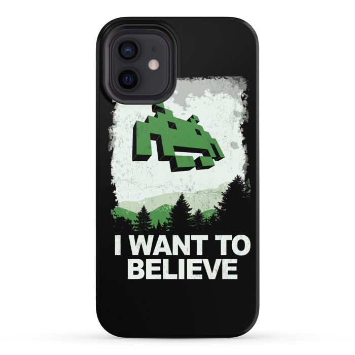 iPhone 12 StrongFit I WANT TO BELIEVE by SKULLPY
