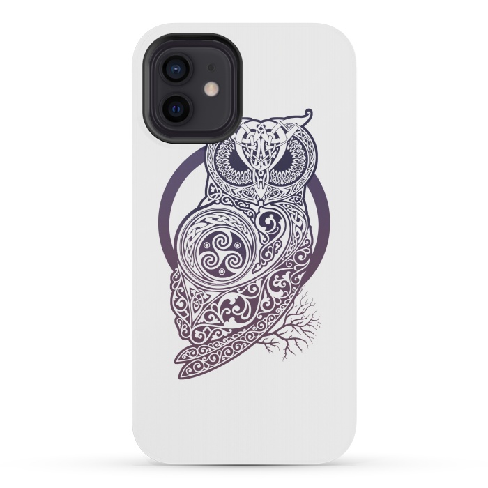 iPhone 12 mini StrongFit CELTIC OWL by RAIDHO
