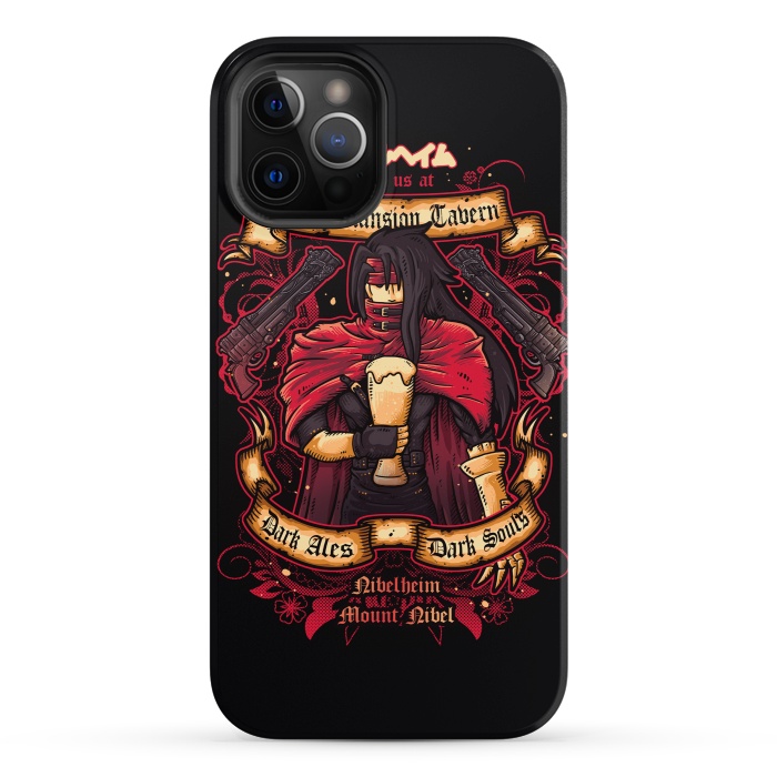 iPhone 12 Pro StrongFit The Mansion Tavern by Q-Artwork