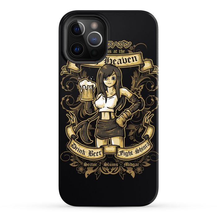 iPhone 12 Pro StrongFit 7th Heaven by Q-Artwork