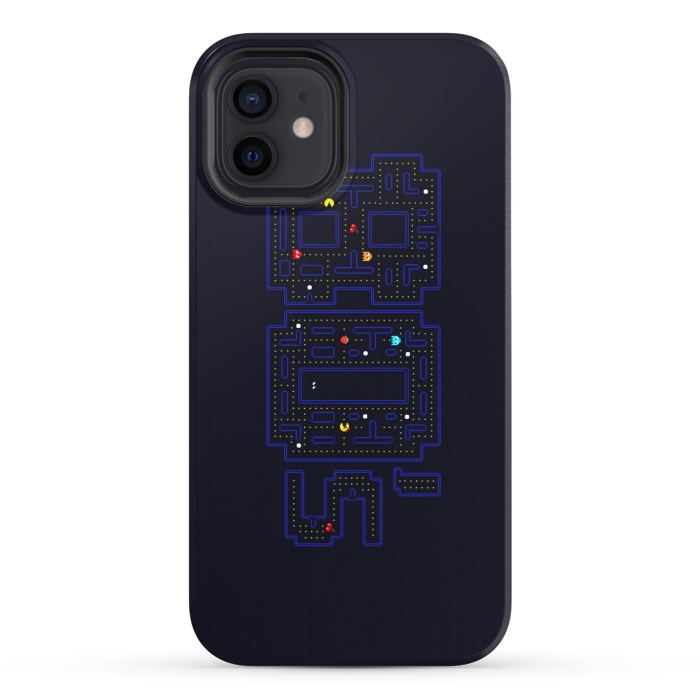 iPhone 12 StrongFit FEELING 80'S - PACMAN by SKULLPY