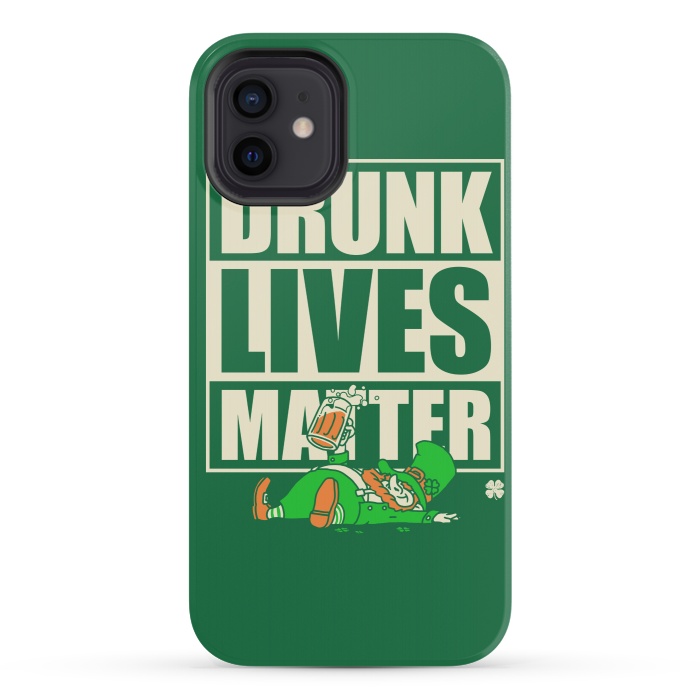 iPhone 12 mini StrongFit Drunk Lives Matter by Vó Maria