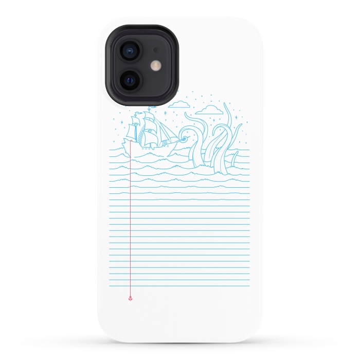iPhone 12 StrongFit My Mind's at sea by Grant Stephen Shepley