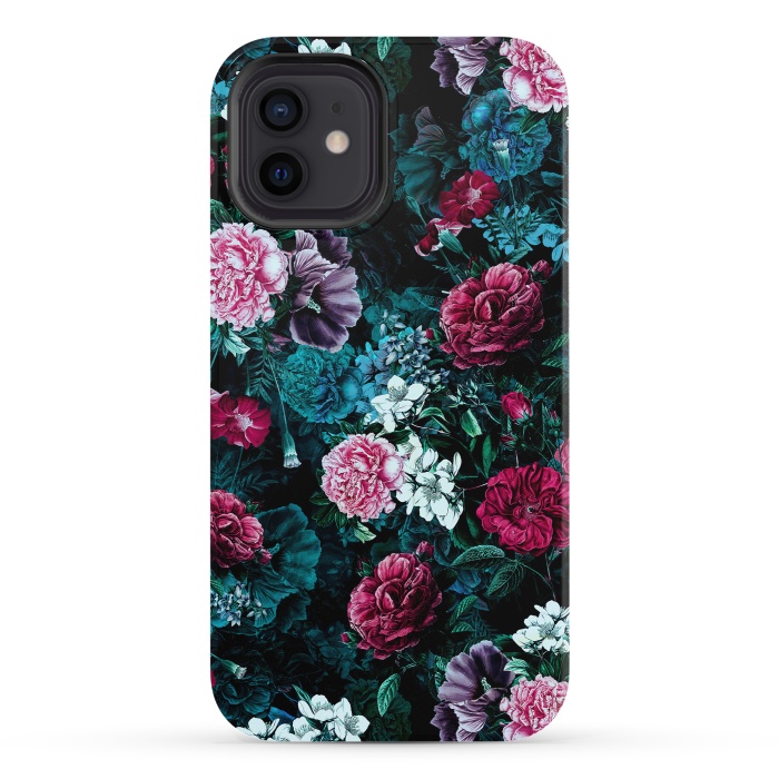 iPhone 12 StrongFit Floral Pattern IV by Riza Peker