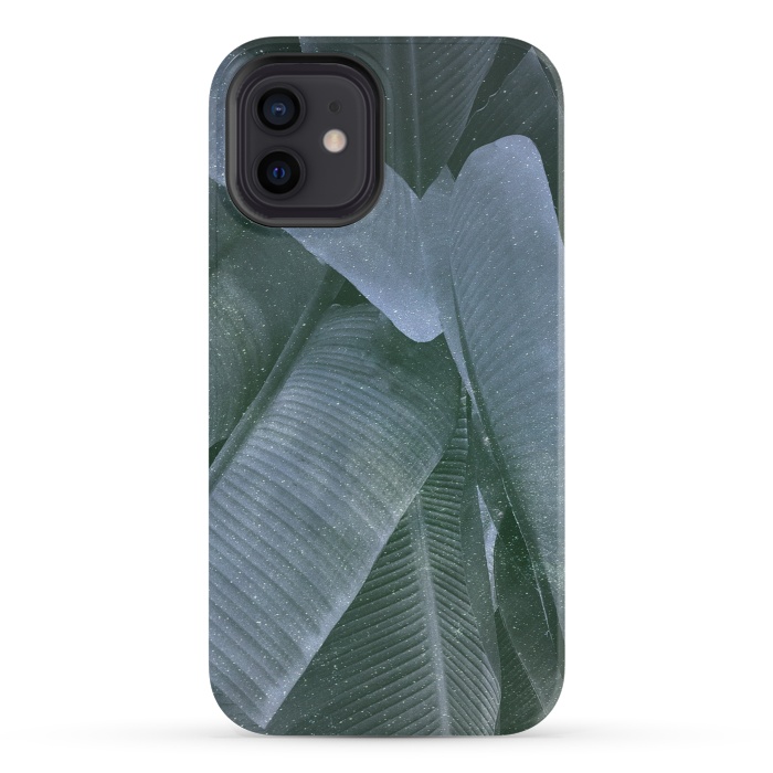 iPhone 12 StrongFit Cosmic Leaves by Rui Faria