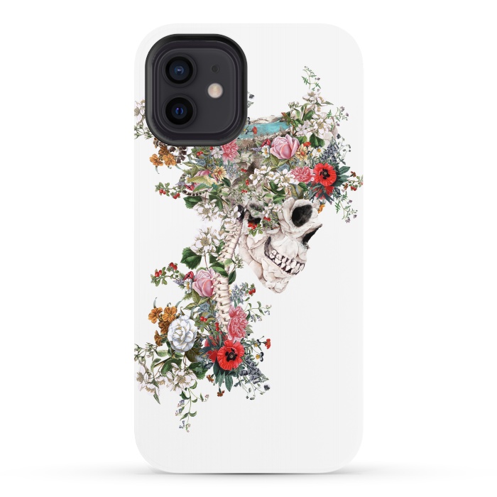 iPhone 12 StrongFit Skull Queen by Riza Peker