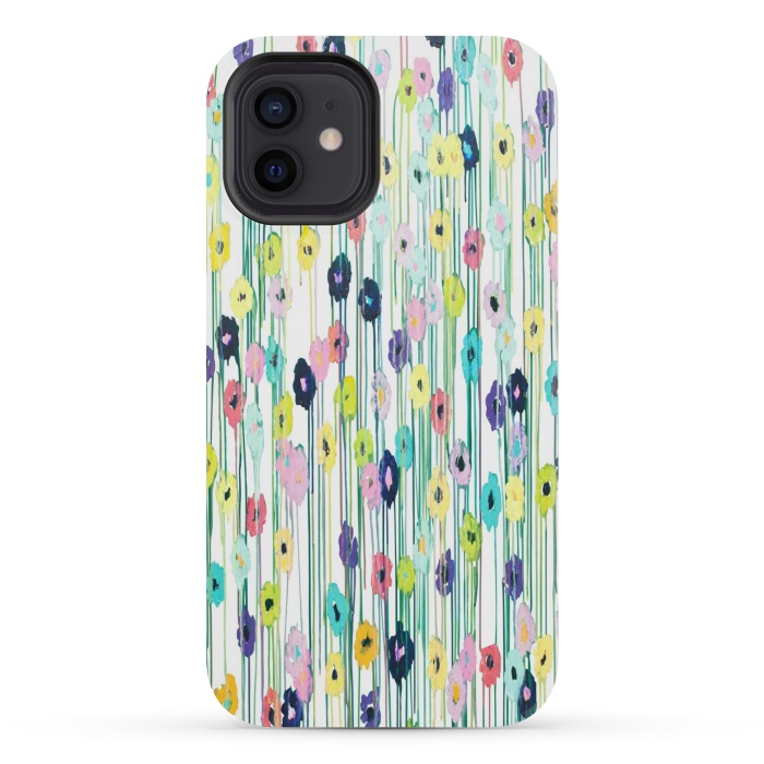 iPhone 12 mini StrongFit Blooms Need Bees 2 by Helen Joynson