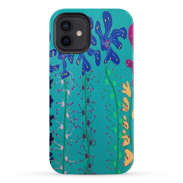 iPhone 12 mini StrongFit Hail the Flowers by Helen Joynson