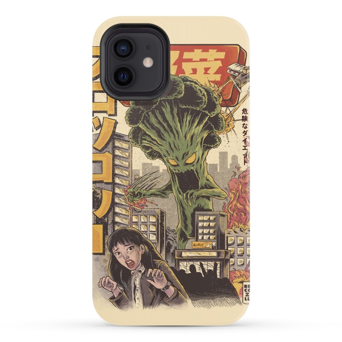 iPhone 12 StrongFit THE BROCCOZILLA by Ilustrata