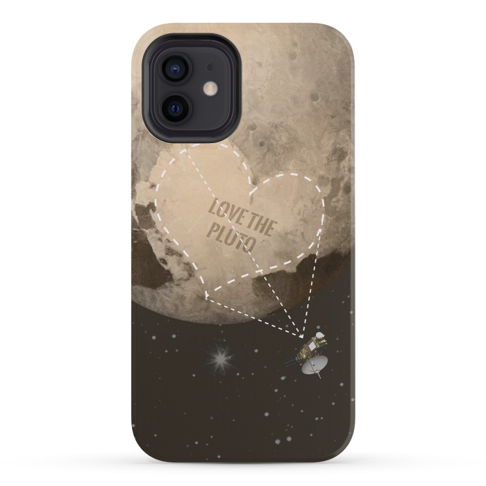 iPhone 12 mini StrongFit Love the Pluto by Sitchko