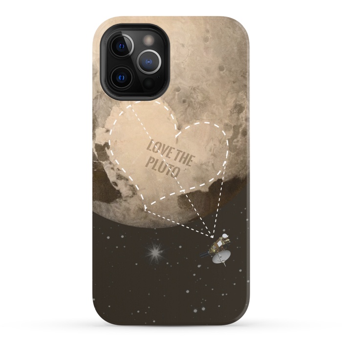 iPhone 12 Pro StrongFit Love the Pluto by Sitchko