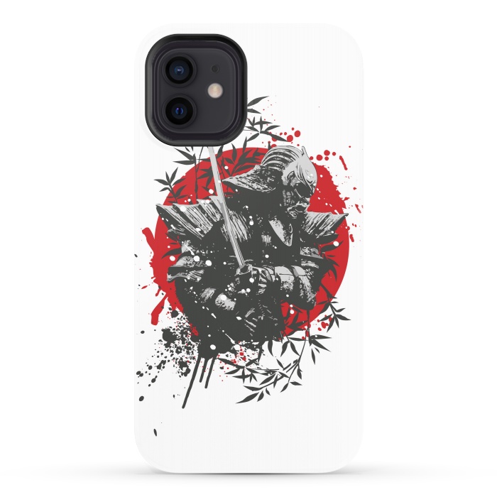 iPhone 12 StrongFit Black Samurai by Sitchko