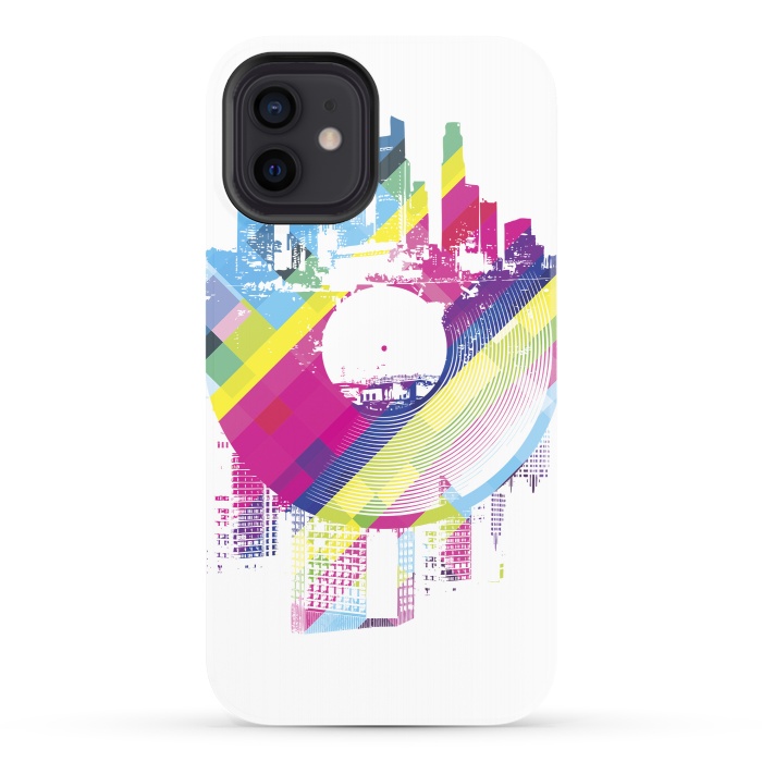 iPhone 12 StrongFit Urban Vinyl Colorful by Sitchko