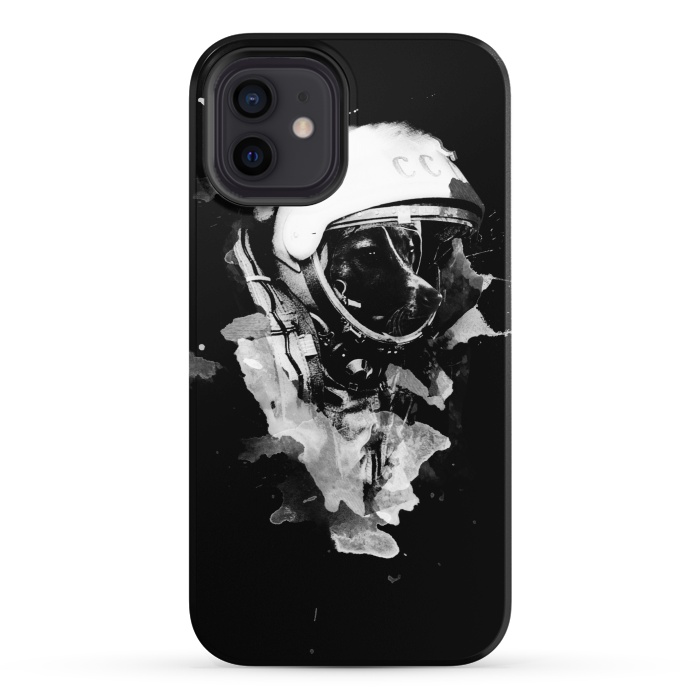 iPhone 12 StrongFit Space Dog by Sitchko