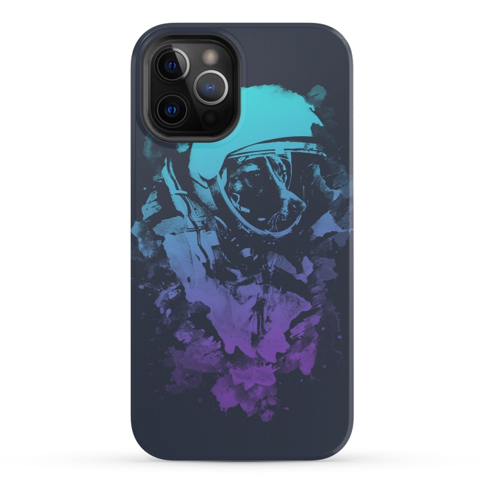 iPhone 12 Pro StrongFit Space Dog V2 by Sitchko