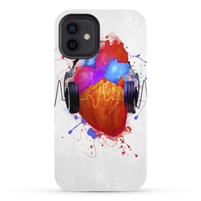 iPhone 12 StrongFit No Music - No Life by Sitchko