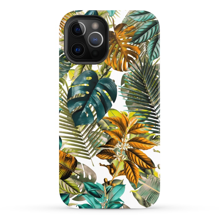 iPhone 12 Pro StrongFit TROPICAL GARDEN V by Burcu Korkmazyurek