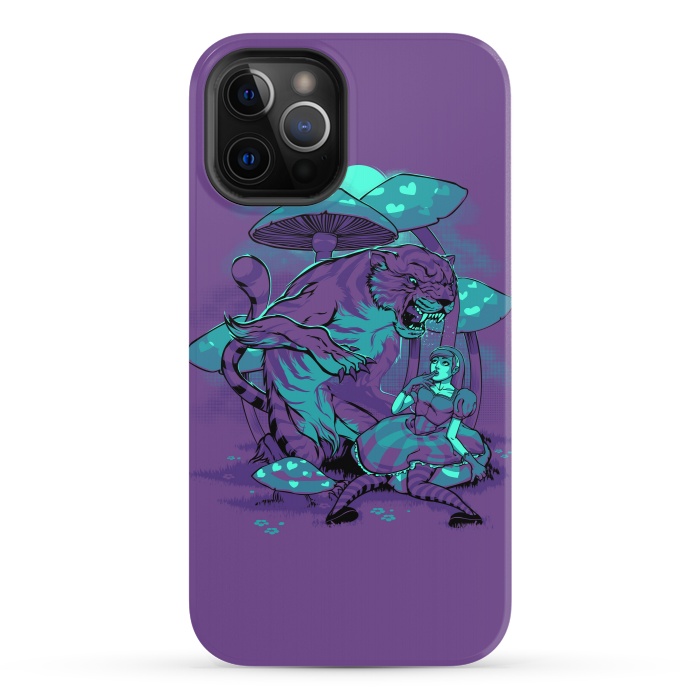 iPhone 12 Pro StrongFit Cheshire Cat by Draco