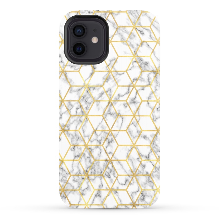 iPhone 12 StrongFit Graphic Marble by Martina