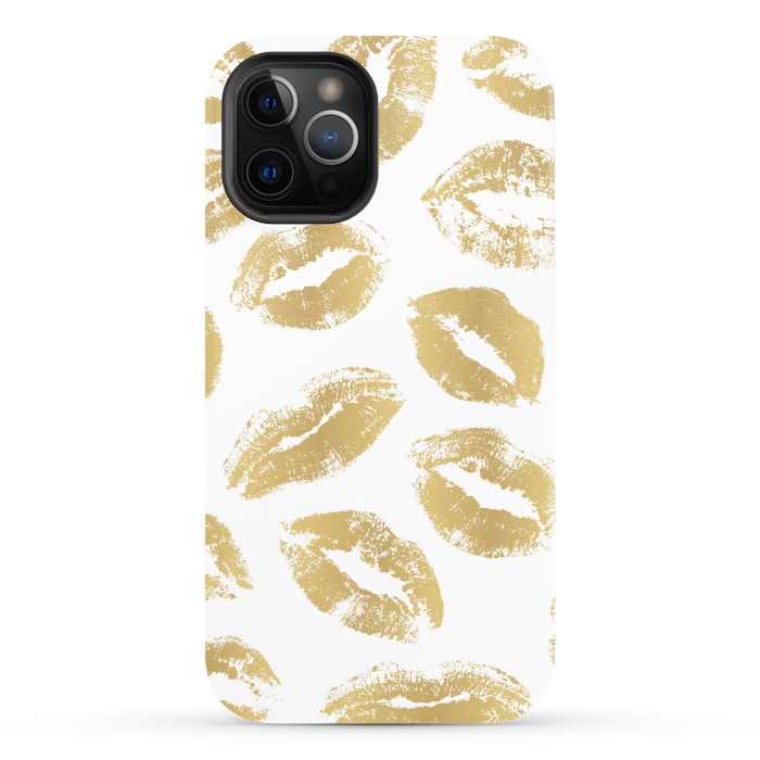 iPhone 12 Pro StrongFit Golden Kiss by Martina