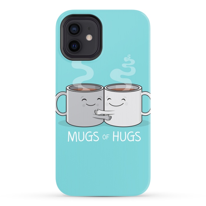 iPhone 12 StrongFit Mugs of Hugs by Wotto