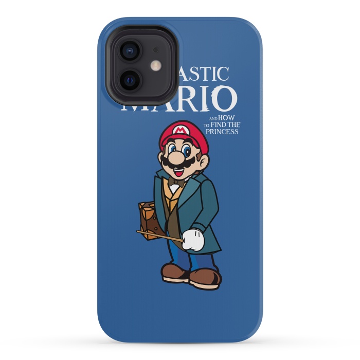 iPhone 12 mini StrongFit Fantastic Mario by Alisterny