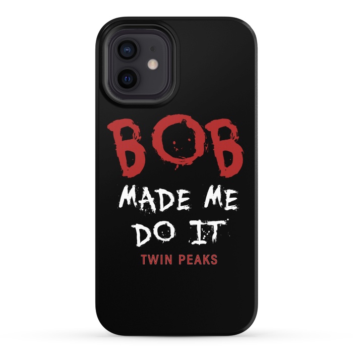 iPhone 12 StrongFit Twin Peaks Bob Made Me Do It by Alisterny