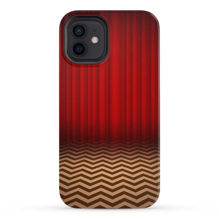 iPhone 12 StrongFit Twin Peaks Red Room by Alisterny